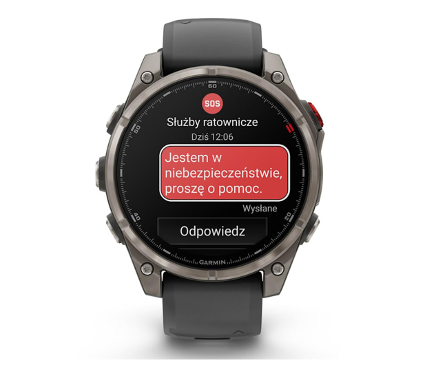 GARMIN Fenix 8 Pro AMOLED 47mm Sapphire Tytanowy (010-03198-11) - 1361561 - zdjęcie 2